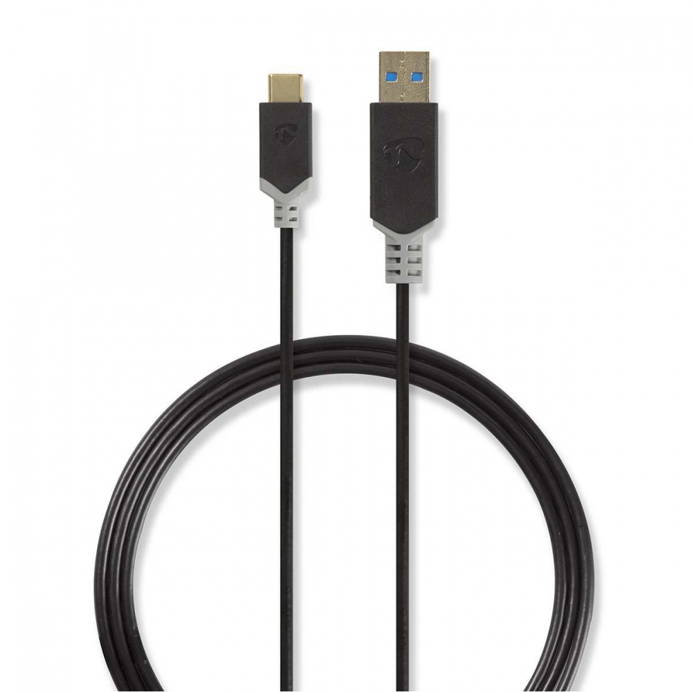 Nedis USB 3.1 USB-C hane till USB-A hane, 1m