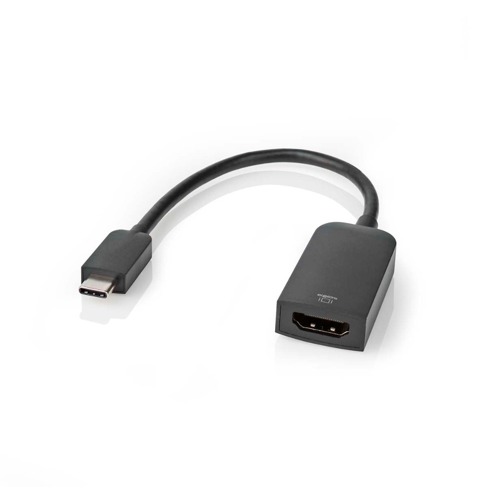 Nedis USB-C–HDMI-sovitin, 4K/60 Hz, 0,2 metriä