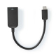 Nedis USB-C–HDMI-sovitin, 4K/60 Hz, 0,2 metriä Nedis USB-C–HDMI-sovitin, 4K/60 Hz, 0,2 metriä