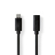 Nedis USB-C-jatkokaapeli, 5 Gbit/s, 2 metriä Nedis USB-C-jatkokaapeli, 5 Gbit/s, 2 metriä