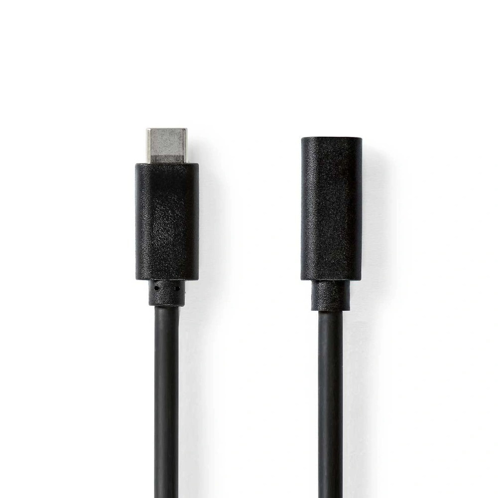 Nedis USB-C-jatkokaapeli, 60 W, 5 Gbit/s