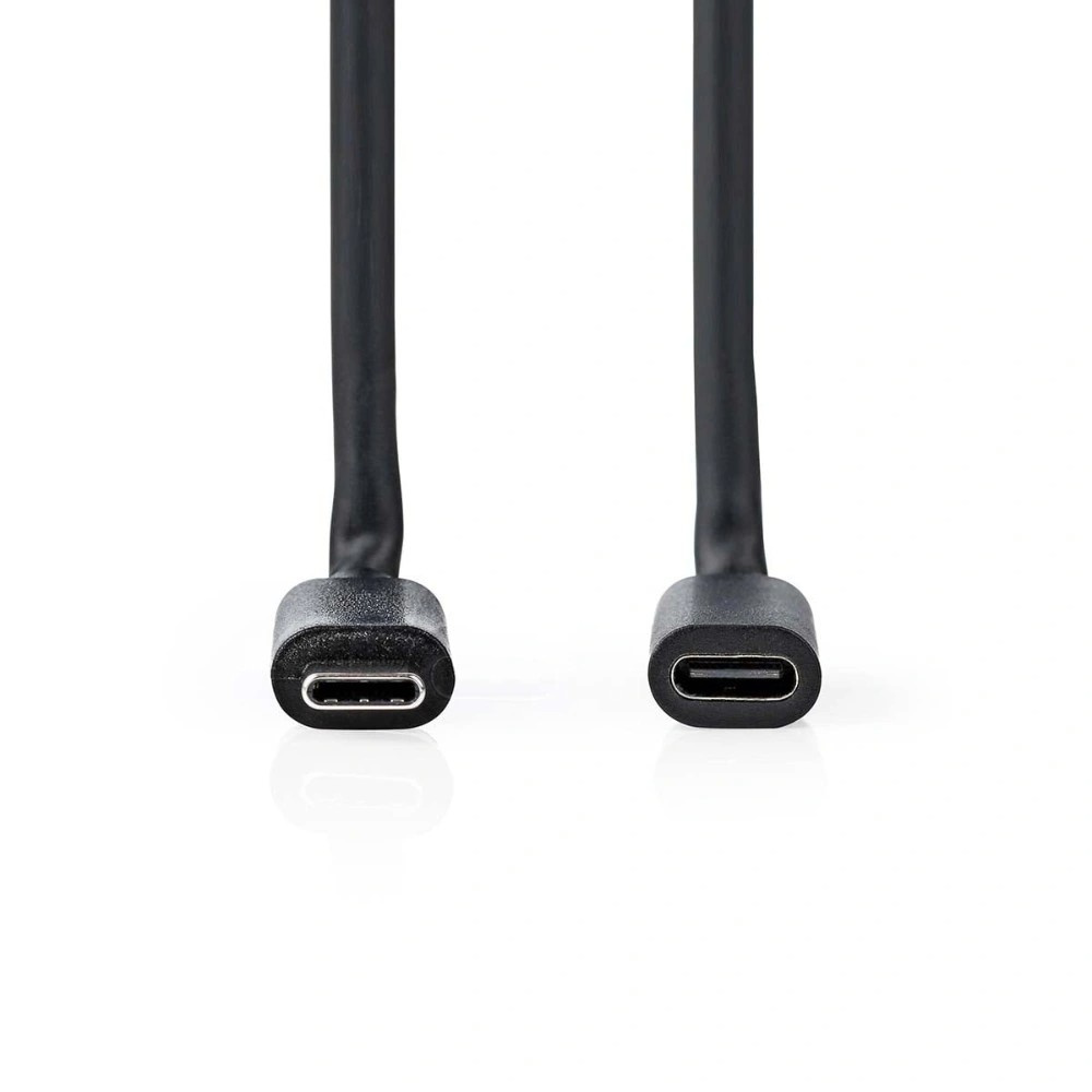 Nedis USB-C-jatkokaapeli, 60 W, 5 Gbit/s