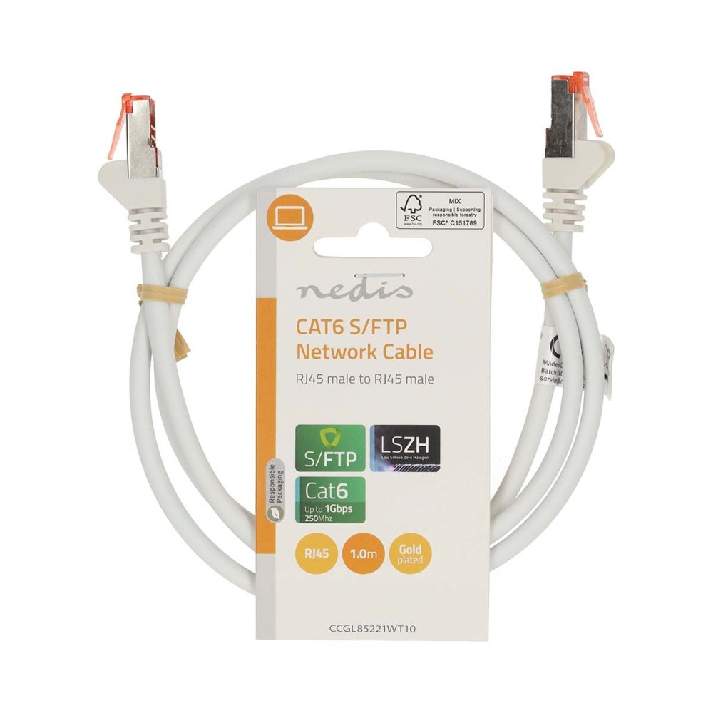Nedis CAT6 S/FTP-verkkokaapeli, 1 metri