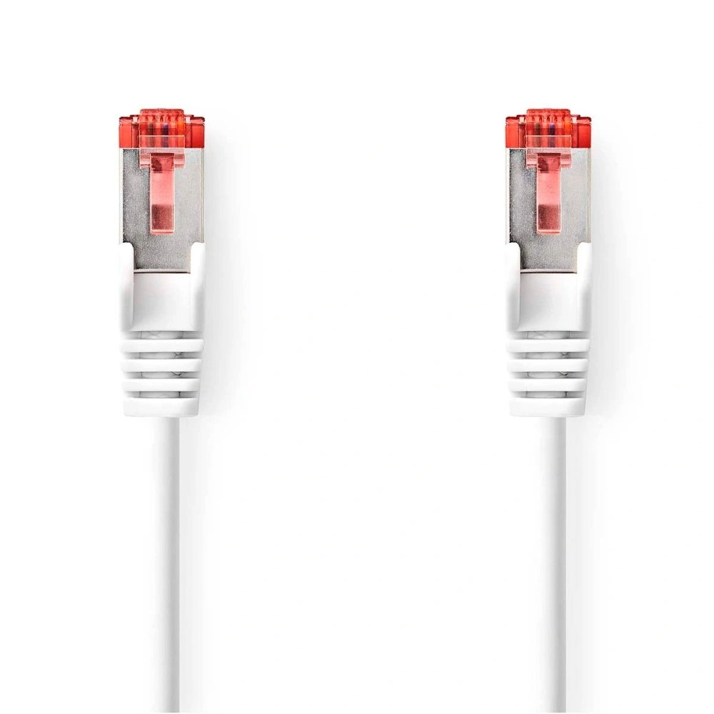 Nedis CAT6 S/FTP -verkkokaapeli, valkoinen