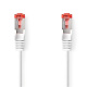 Nedis CAT6 S/FTP -verkkokaapeli, valkoinen Nedis CAT6 S/FTP -verkkokaapeli, valkoinen