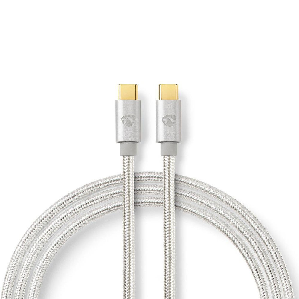 Nedis USB-C-kaapeli, 100 W, 480 Mbit/s, 2 metriä