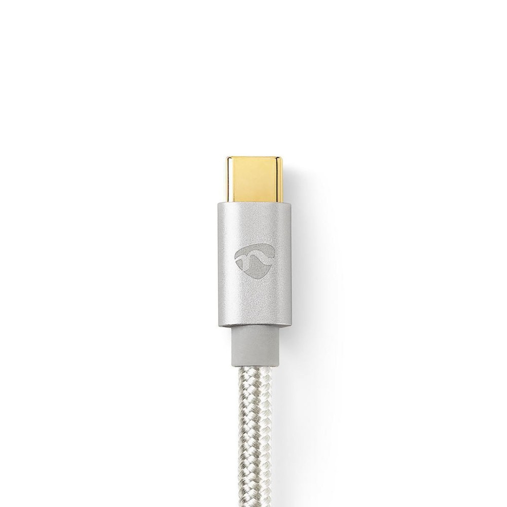 Nedis USB-C-kaapeli, 100 W, 5 Gbit/s, 2 metriä