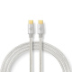Nedis USB-C-kaapeli, 100 W, 5 Gbit/s Nedis USB-C-kaapeli, 100 W, 5 Gbit/s