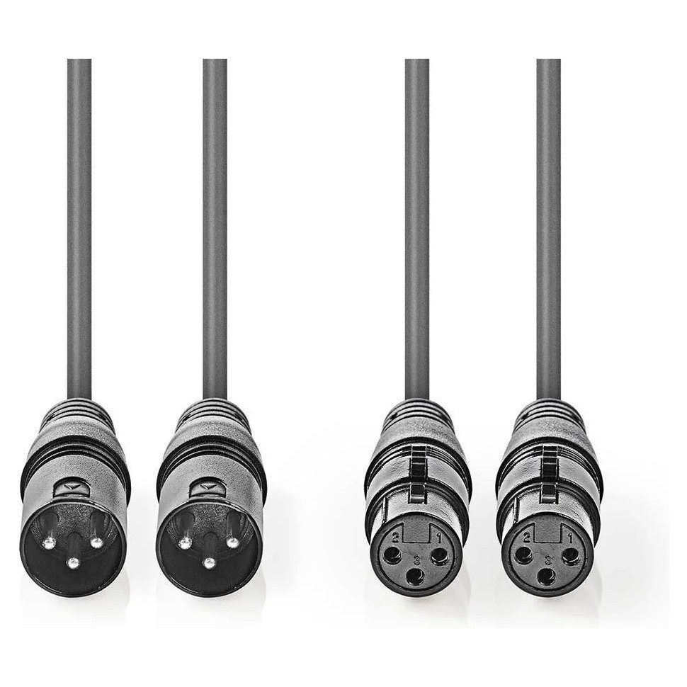 Nedis XLR-kaapeli, 1,5 m