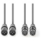 Nedis XLR-kaapeli, 5 m Nedis XLR-kaapeli, 5 m
