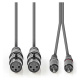 Nedis XLR-kaapeli, XLR naaras - RCA uros 3 m Nedis XLR-kaapeli, XLR naaras - RCA uros 3 m