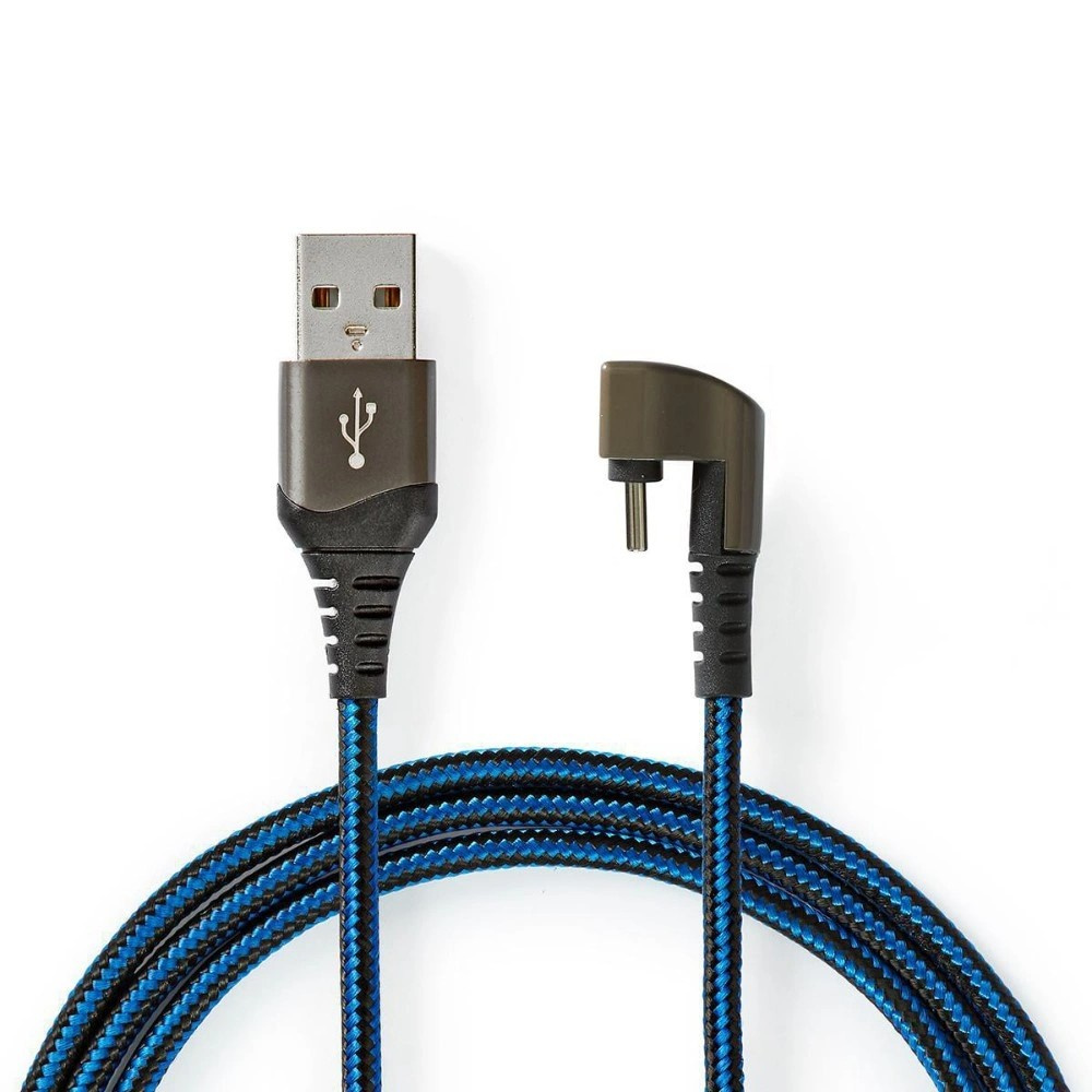 Nedis USB-A–USB-C-kaapeli, 180° liitin
