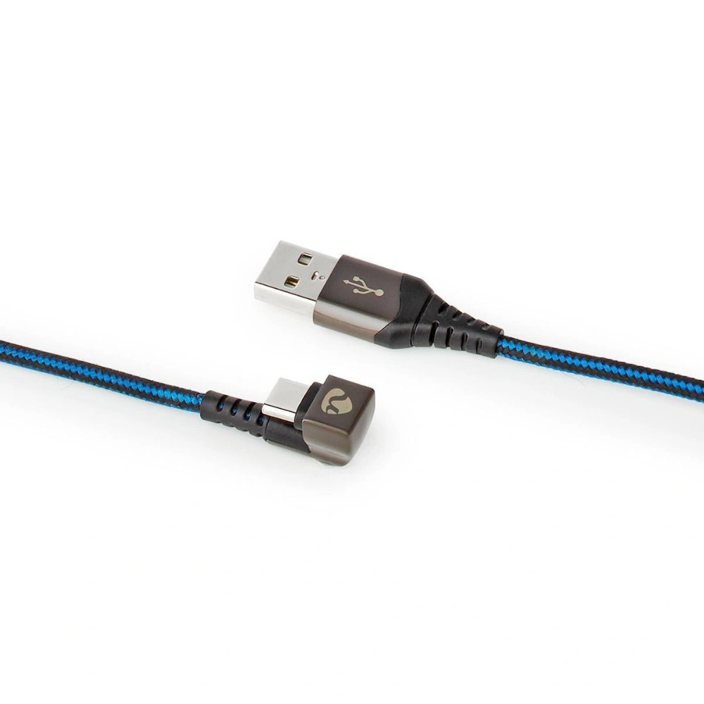 Nedis USB-A–USB-C-kaapeli, 180° liitin