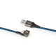 Nedis USB-A–USB-C-kaapeli, 180° liitin Nedis USB-A–USB-C-kaapeli, 180° liitin