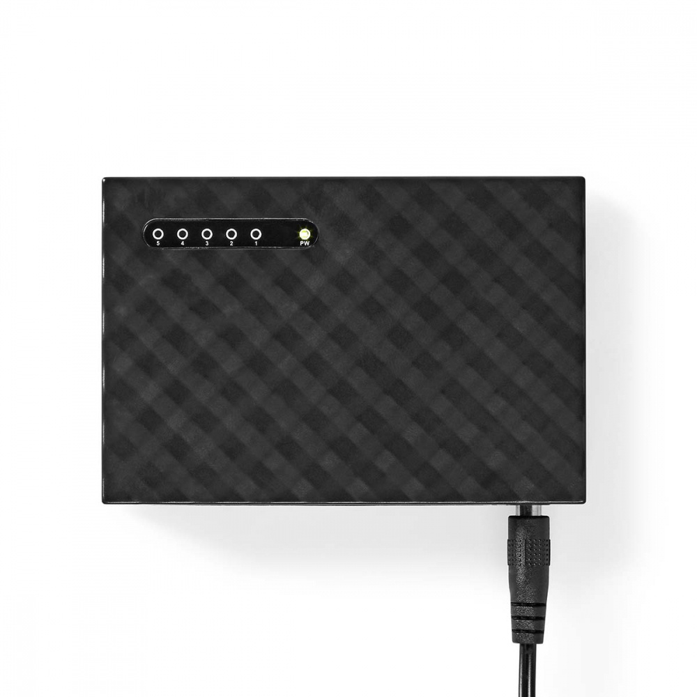 Nedis nätverksswitch 5-portar, 1 Gbit/s