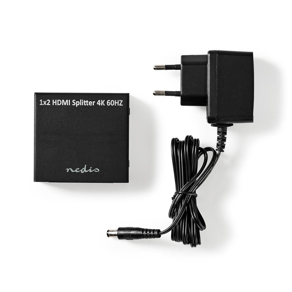 Nedis HDMI-jakaja, 2 lähtöä, 4K/60 Hz