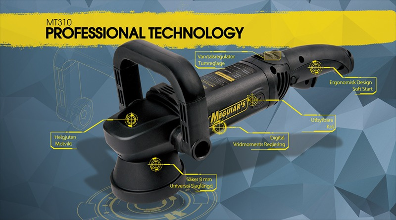 Meguiars MT310 Professional DA Polisher