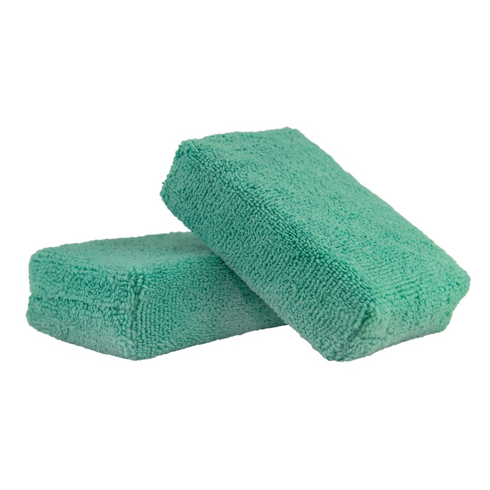 Chemical Guys Premium Grade Microfiber Applicators 2-pack, blå