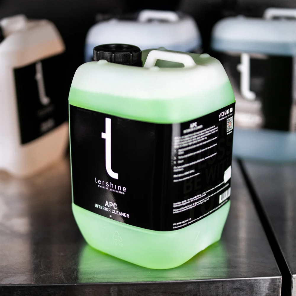 Tershine APC - Sisätilojen puhdistusaine, allrengöring, vihreä omena 5 L