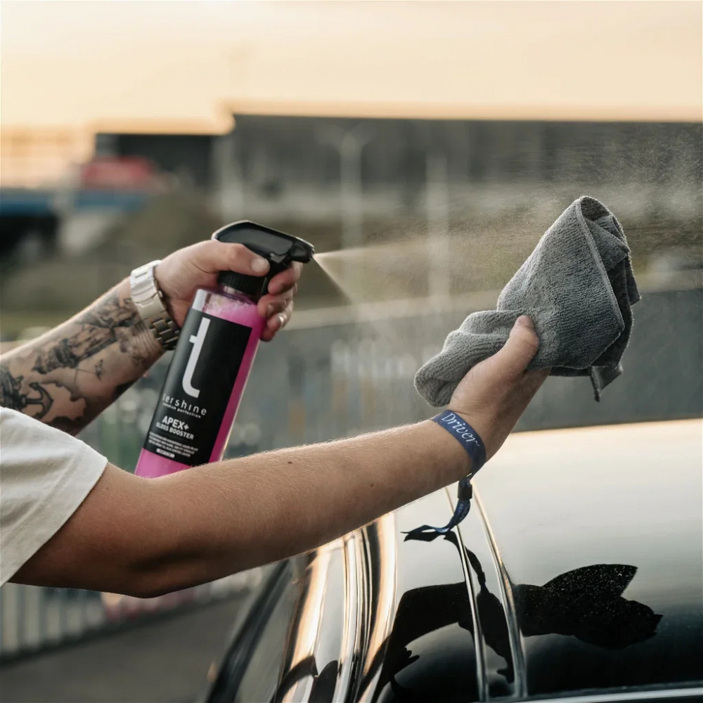 Tershine APEX+ - Kiiltoa lisäävä aine, nopea yksityiskohtien käsittely, 500 ml