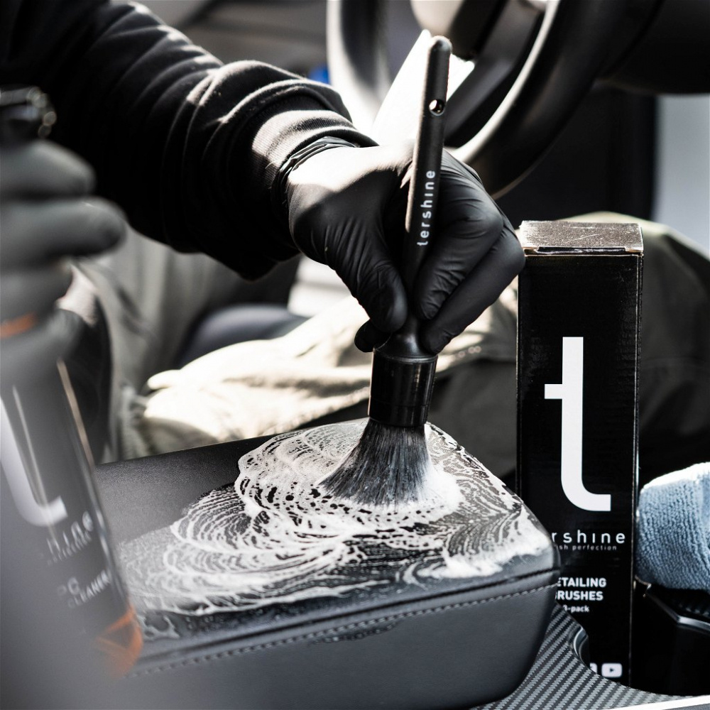 Tershine Detailing Brushes, rekondpenslar, 3-paketti