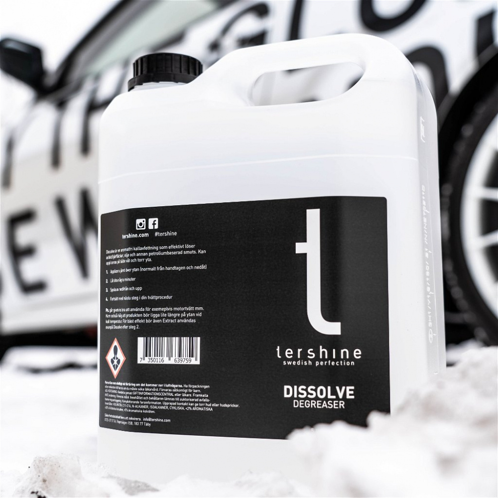 Tershine Dissolve - Rasvanpoistaja, kylmärasvanpoisto, 5 L