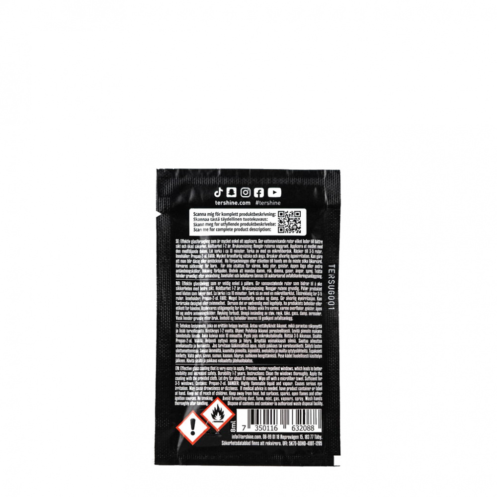 Tershine Magnify - Lasitiiviste, ehokas pinnoite