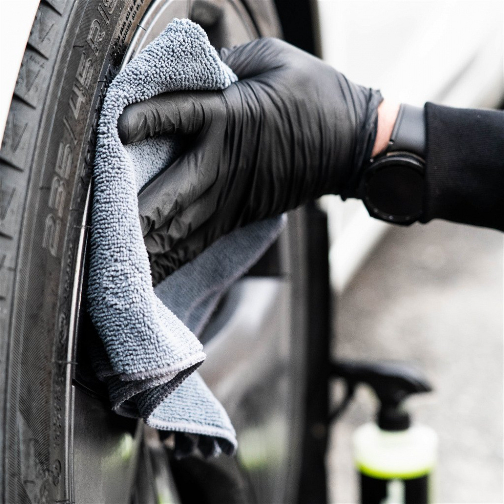 Tershine Mikrofiber - Standard, 40x40 cm mikrofiberliina, 5-pack vaaleansininen