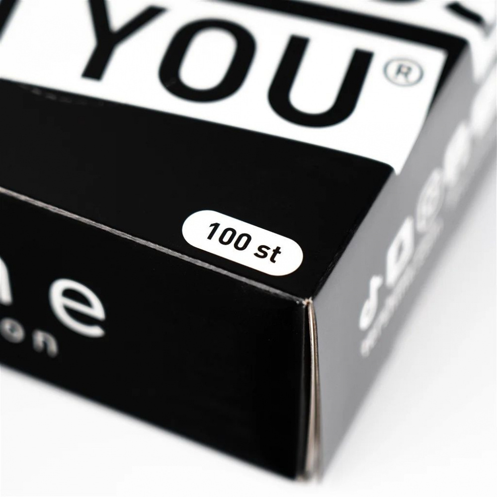 Tershine Nitrilikäsineet, mustat 100-paketti, suuri 8-9