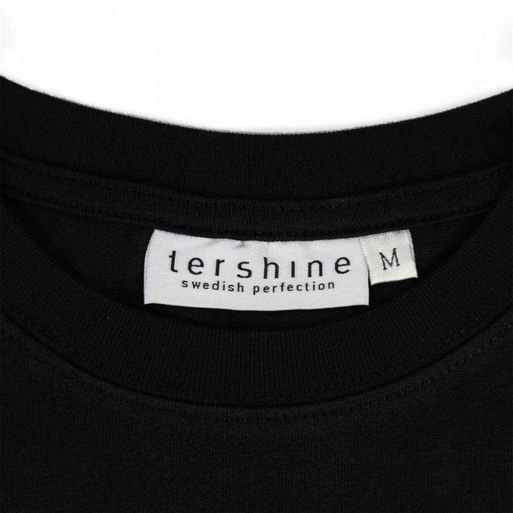 Tershine Yli-iso T-paita, musta, XXX-large