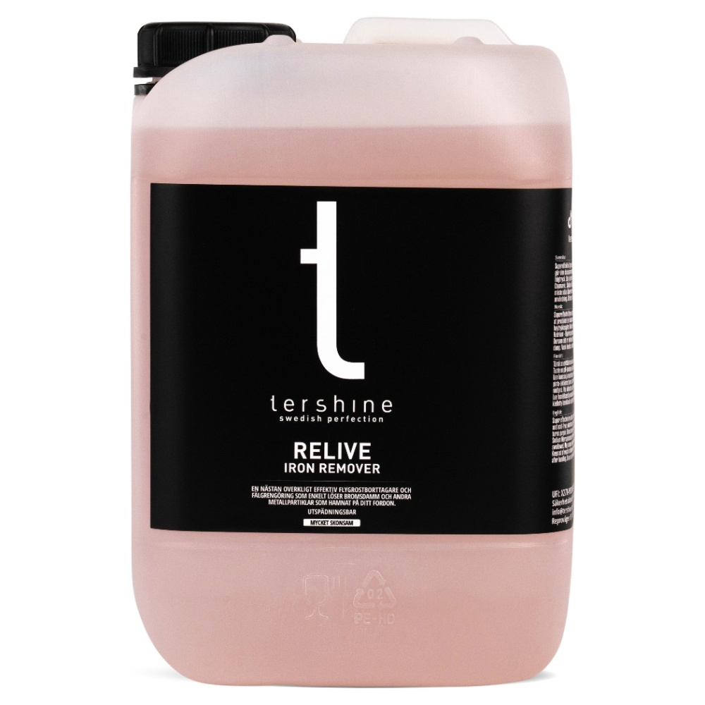 Tershine Relive - Iron Remover, lentoraudanpoistaja, 5 L