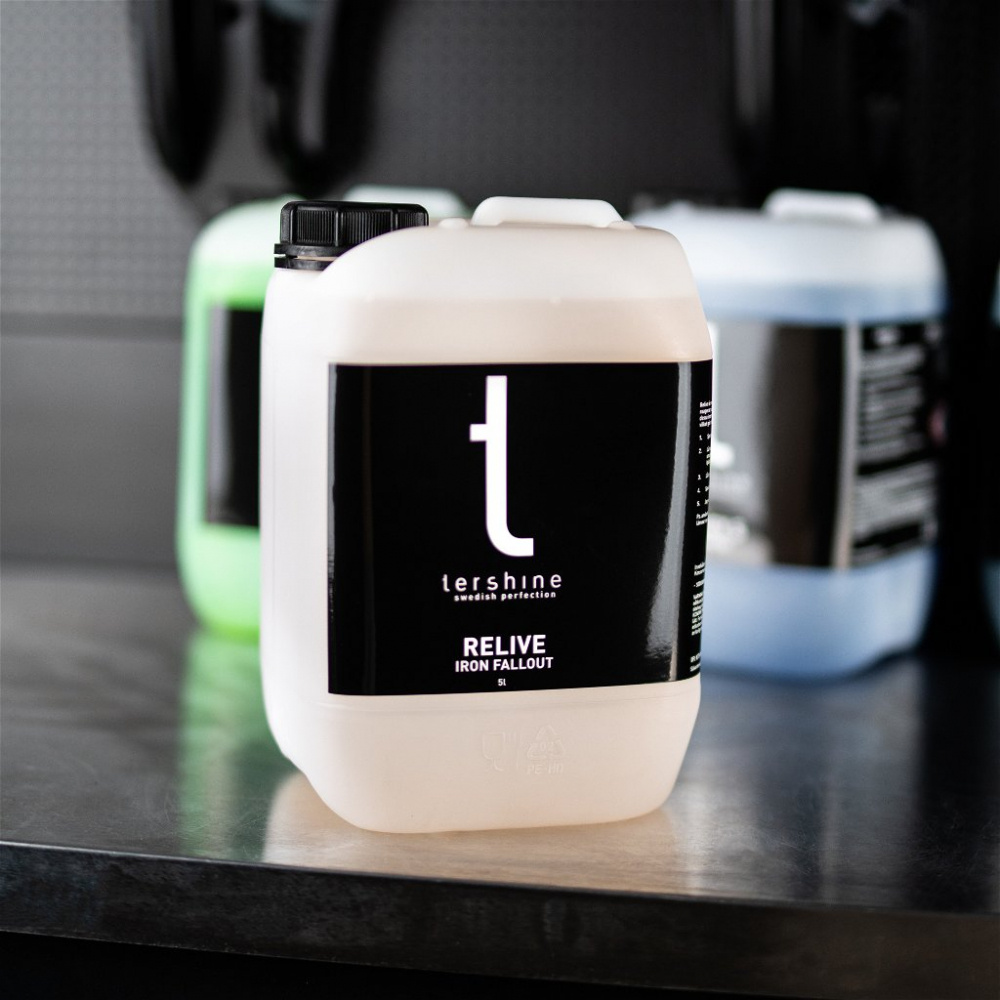 Tershine Relive - Iron Remover, lentoraudanpoistaja, 5 L