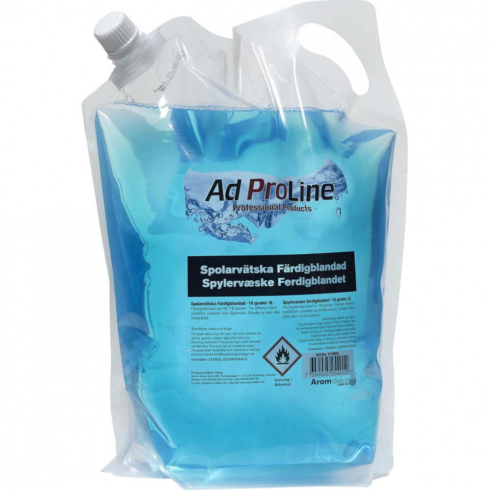 Ad ProLine färdigblandad spolarvätska, 3L