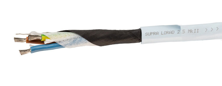 Supra LoRad 2.5 MKII nätkabel lösmeter