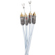 Supra Phono 2RCA-SC levysoittimen signaalikaapeli, 0.7 meter Supra Phono 2RCA-SC levysoittimen signaalikaapeli, 0.7 meter
