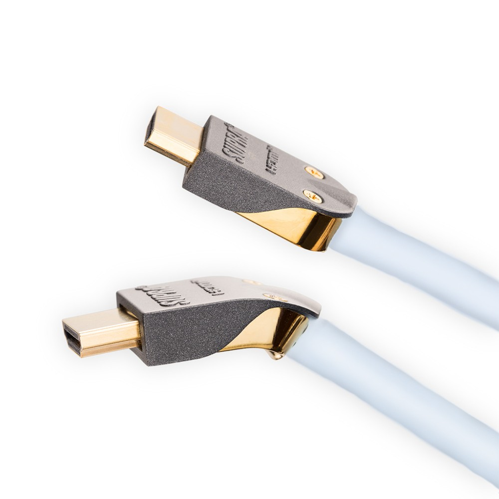 Supra HDMI 2.1 UHD8K HDMI-kaapeli, jossa tuki 8K HDR:lle, valkoinen 1 metri