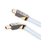 Supra HDMI 2.1 UHD8K HDMI-kaapeli, tukee 8K HDR:ää, valkoinen 1,5 metriä Supra HDMI 2.1 UHD8K HDMI-kaapeli, tukee 8K HDR:ää, valkoinen 1,5 metriä