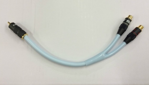 SUPRA Y-Link Adapter F-M 25 cm, 1 hane till 2 honor