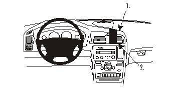 Brodit Vahvistettu ProClip, Volvo V70 N/XC70 00-08