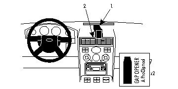 Brodit Vahvistettu ProClip, Ford Mondeo 01-07