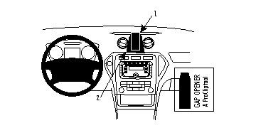 Brodit Vahvistettu ProClip, Ford Mondeo 08-14