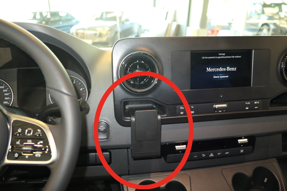 Brodit Vahvistettu ProClip, Mercedes Benz Sprinter 19-