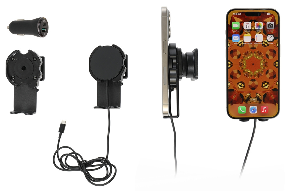 Brodit Kiinnike pallonivelellä, Apple iPhone 12/12 Mini/12 Pro/12 Pro Max/13/13 Mini/13 Pro/13 Pro Max/14/14 Plus yms.