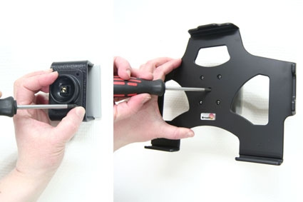 Brodit Passiivinen pidike pallonivelellä, Apple iPad 2 (A1395, A1396, A1397)/3rd Gen (A1416, A1430, A1403)/4th Gen (A1458, A1459, A1460)/With Retina (Lightning Connector)