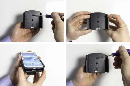 Brodit Passiivinen pidike pallonivelellä, Samsung Galaxy S24 Ultra SM-S928B/DS/S24+ SM-S926B/DS/S25 Ultra/S25+