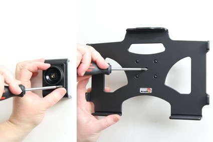 Brodit Passiivinen pidike pallonivelellä, Apple iPad Air 2 (A1566, A1567)/Pro 9.7 (A1673, A1674, A1675)