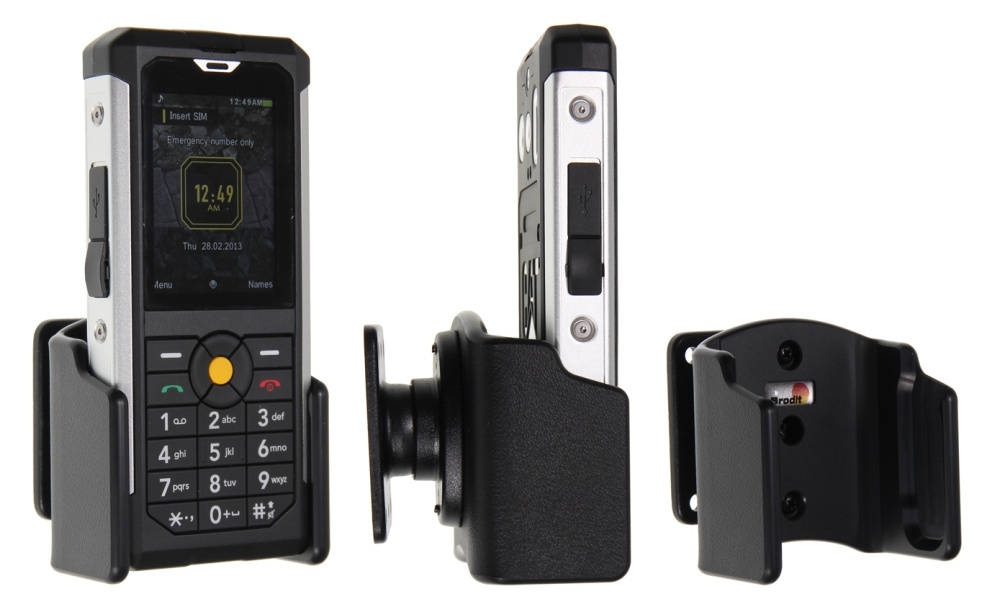 Brodit Passiivinen pidike pallonivelellä, CAT B100 