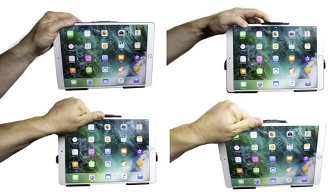 Brodit Passiivinen pidike pallonivelellä, Apple iPad Air 2019/Air 3rd Gen (A2123, A2152, A2153, A2154)/Pro 10.5 (A1701, A1709)
