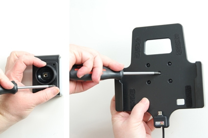 Brodit Aktiivinen pidike tupakansytyttimellä, Samsung Galaxy Tab Active 8.0 SM-T365 