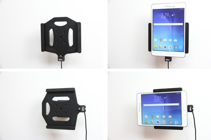 Brodit Aktiv-teline tupakansytyttimellä, Samsung Galaxy Tab A 8.0 (2015) SM-T350 